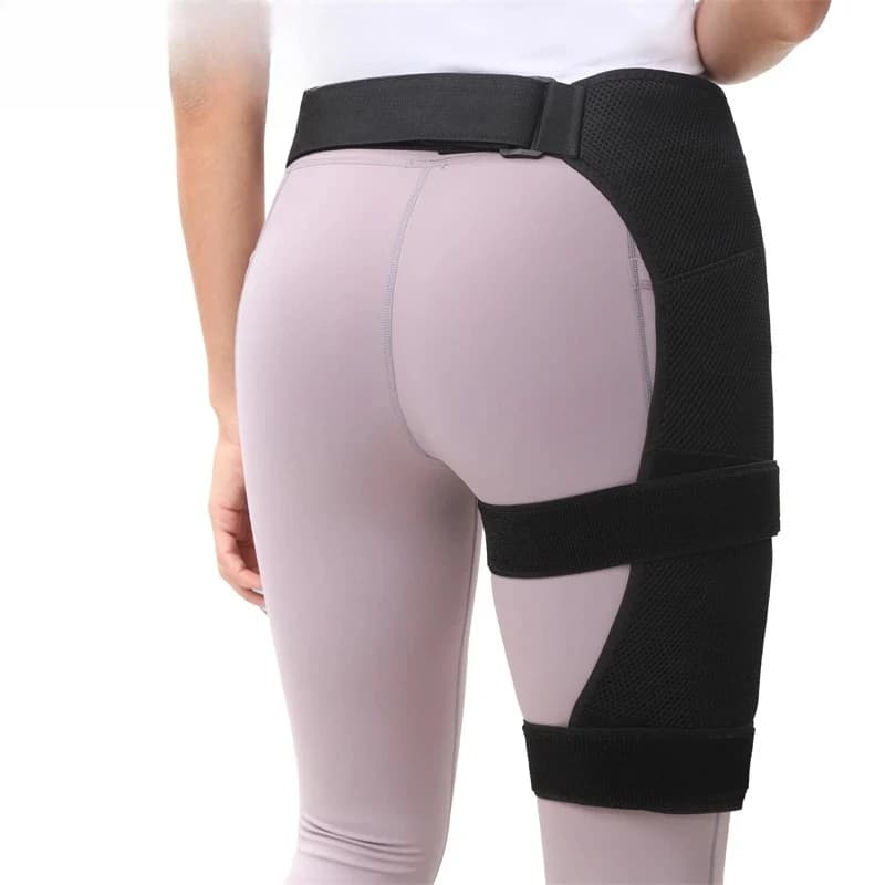 Protecteur de hanche chauffant électrique, coussin chauffant pour soulager la fatigue articulaire, protection bien-être à domicile, massage vibrant chauffant pour les cuisses