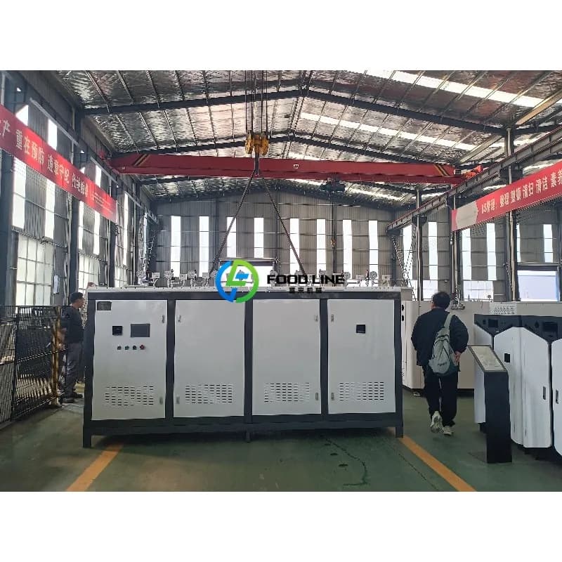 Générateur de vapeur électromagnétique automatique industriel 20KW, chaudière à vapeur à chauffage électrique pour la production en usine