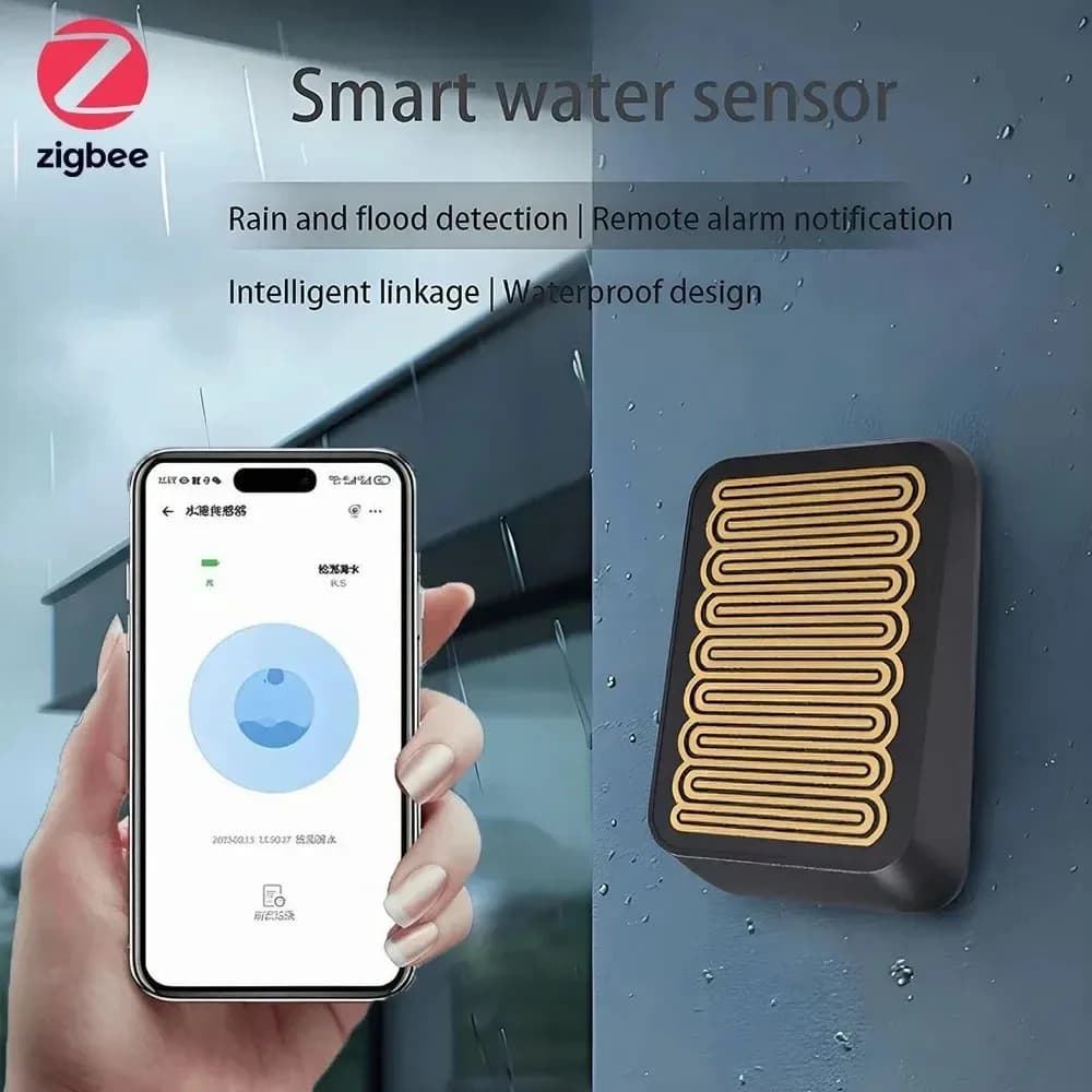 Capteur de pluie sans fil EWelink Zigbee pour extérieur