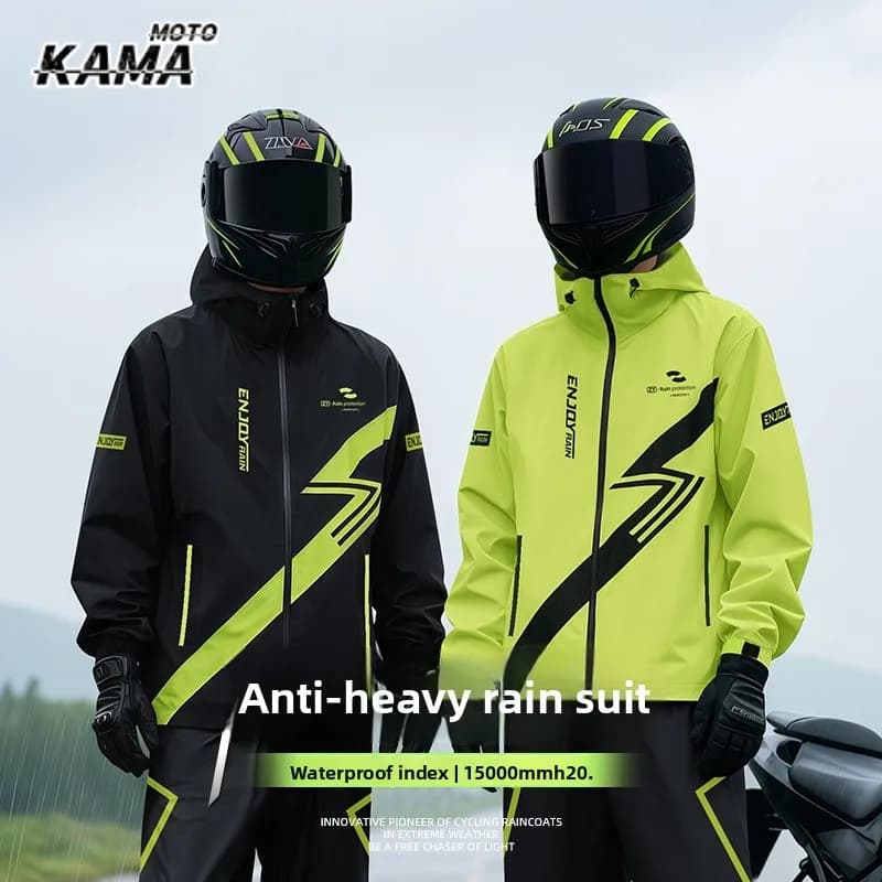 2025 nouvelle Moto imperméable veste hommes coupe-vent fendu manteau de pluie imperméable motocycliste femmes imperméable Para Moto