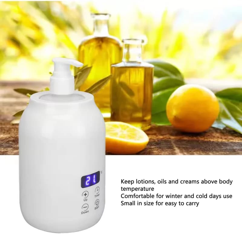 Chauffe-huile de Massage, outil de Massage spécial pour Lotion, avec écran LED, distributeur de chauffage de Gel, adapté au Salon de Spa de beauté à domicile