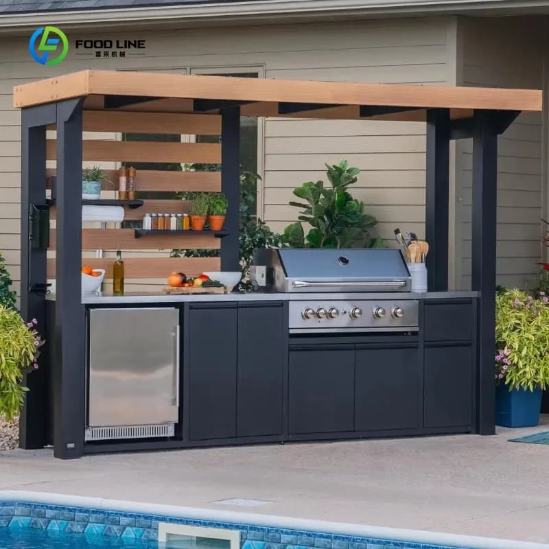 Pergola motorisée en aluminium sur mesure avec toit à lames orientables