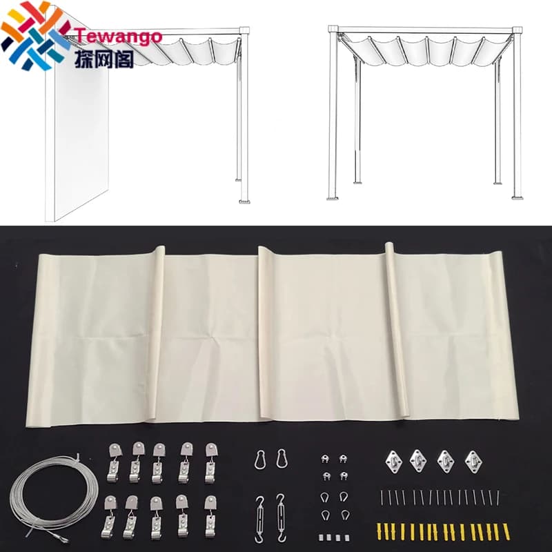 Pergola de taille personnalisée