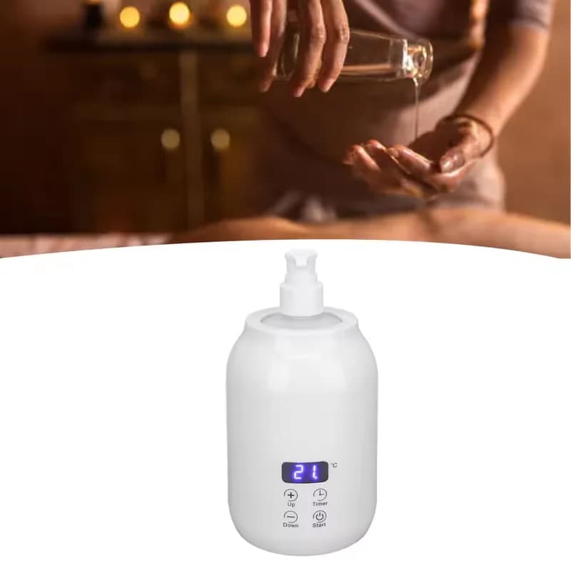Chauffe-huile de Massage, outil de Massage spécial pour Lotion, avec écran LED, distributeur de chauffage de Gel, adapté au Salon de Spa de beauté à domicile