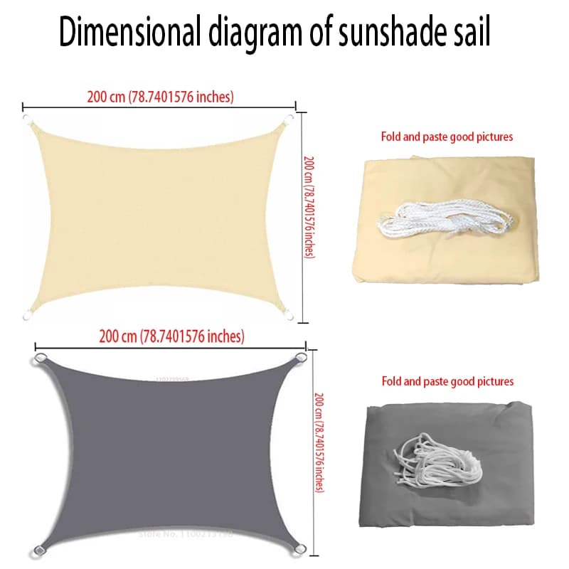 Pare-soleil extérieur imperméable