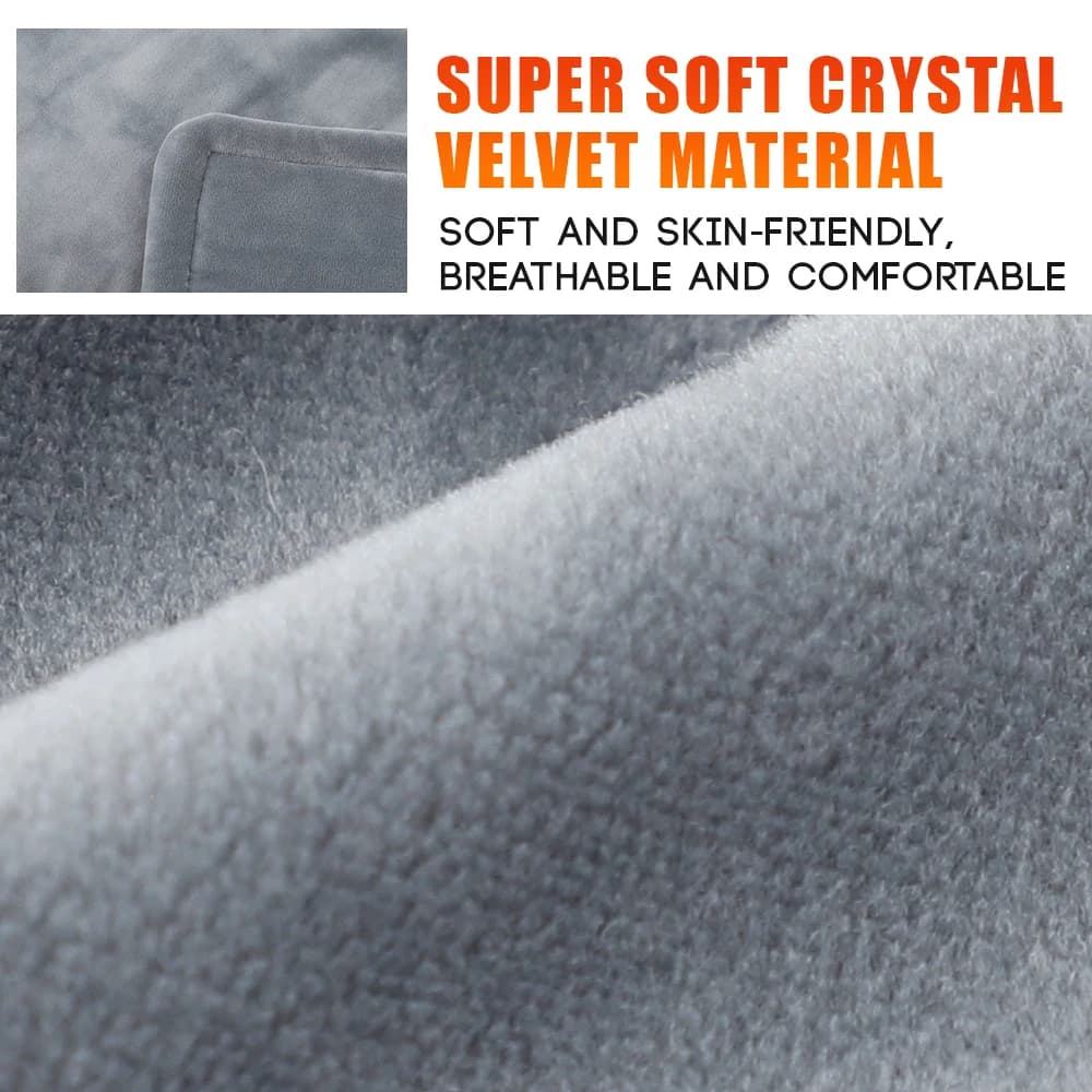 Châle coussin chauffant électrique maison 10 niveaux température constante compresse chaude épaule coussin chauffant 60*90 cm tapis dos Abdomen chauffage