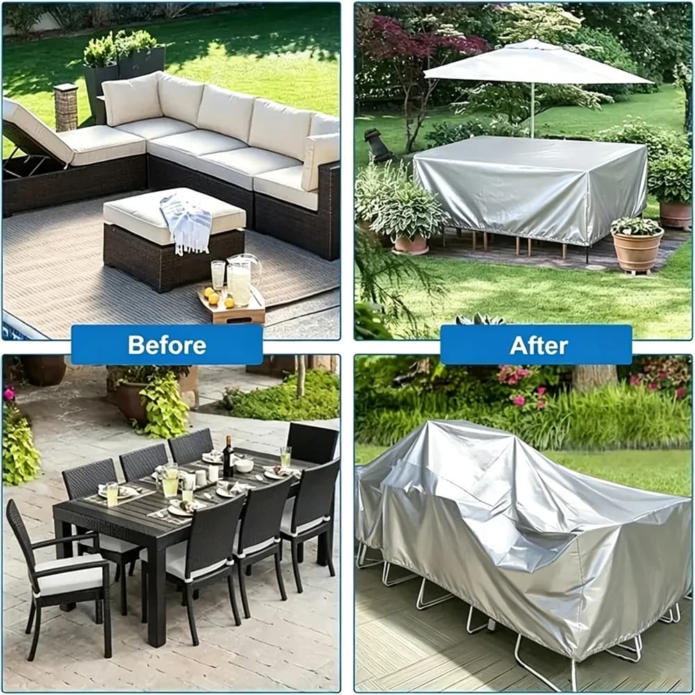 Housses imperméables pour meubles de jardin