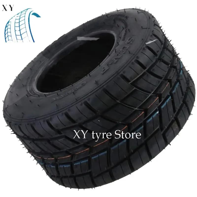 Pneus tubeless 10x4.50-5 et 11x7.10-5 pouces avec jantes en aluminium pour karting, roues avant et arrière, accessoires de drift pour karting.