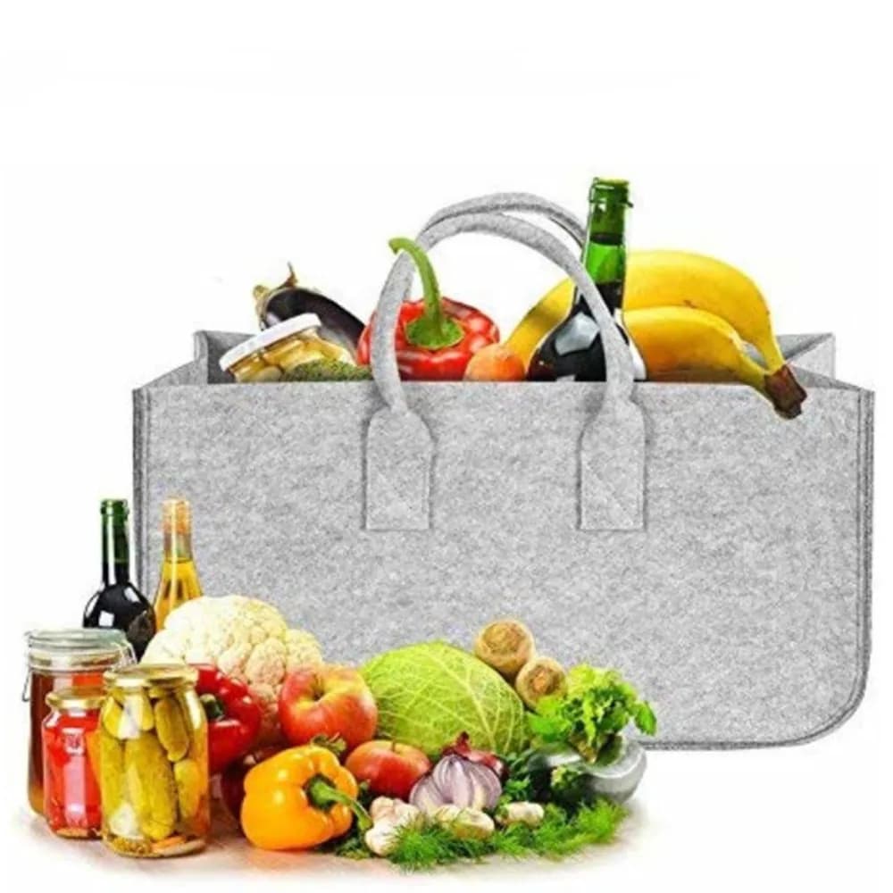 Sac de rangement en feutre pour cheminée, sacs de rangement en bois, panier de courses, porte-revues, poche pour bois de chauffage, sacs de rangement pour la maison, sac à main de Shopping