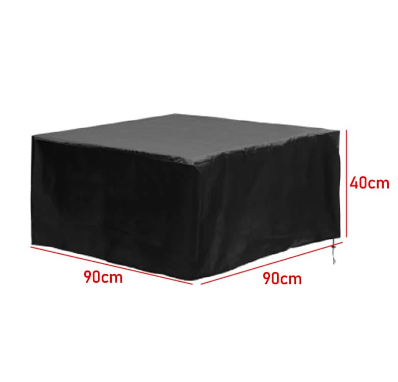 Housse de protection imperméable pour meubles de jardin, Patio extérieur, en forme de L, anti-poussi