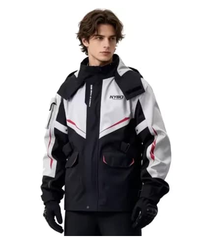 Ensemble imperméable deux pièces pour moto, imperméable intégral, résistant à l'usure, confortable,