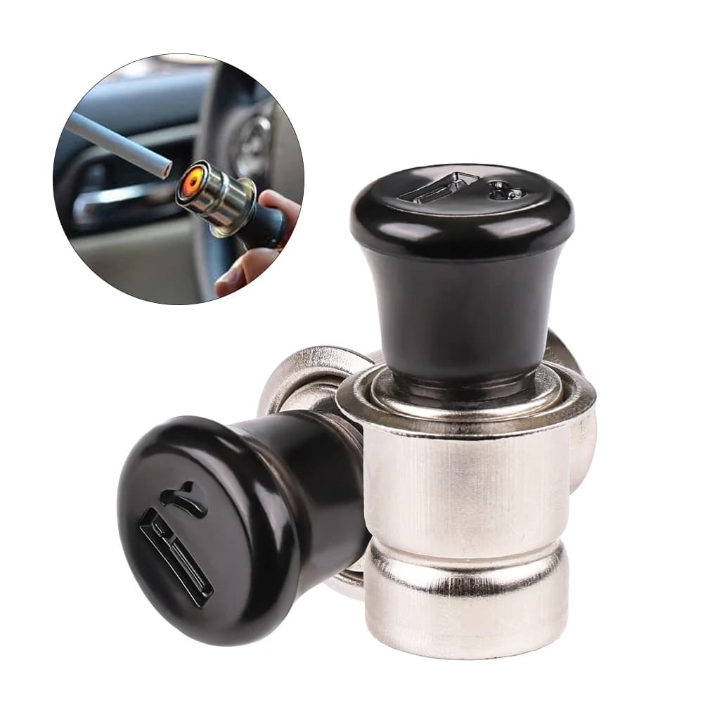 Allume-cigare universel pour voiture, 12V, moto, camion, briquet rapide, accessoires de voiture, 1 p