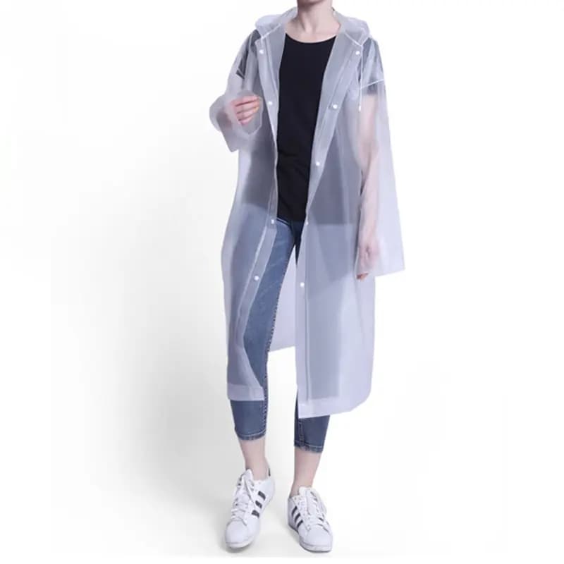 Imperméable épais pour adultes, vêtements de pluie imperméables, vêtements de voyage en plein air, e