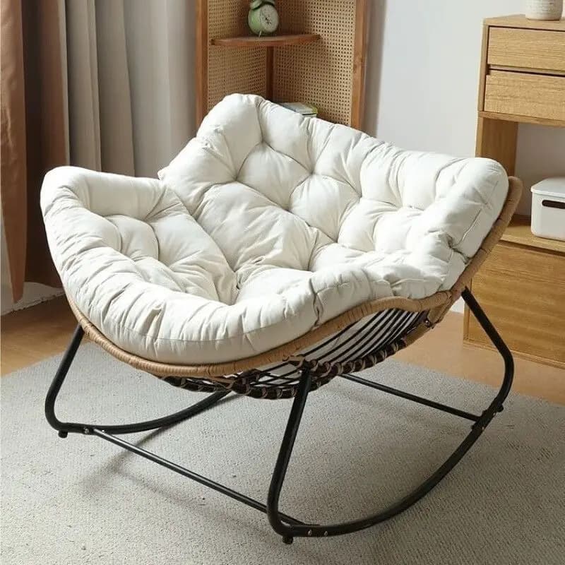 Fauteuil inclinable, canapé, chaise à bascule, salon, simple, loisirs, chambre à coucher, nid d'oise