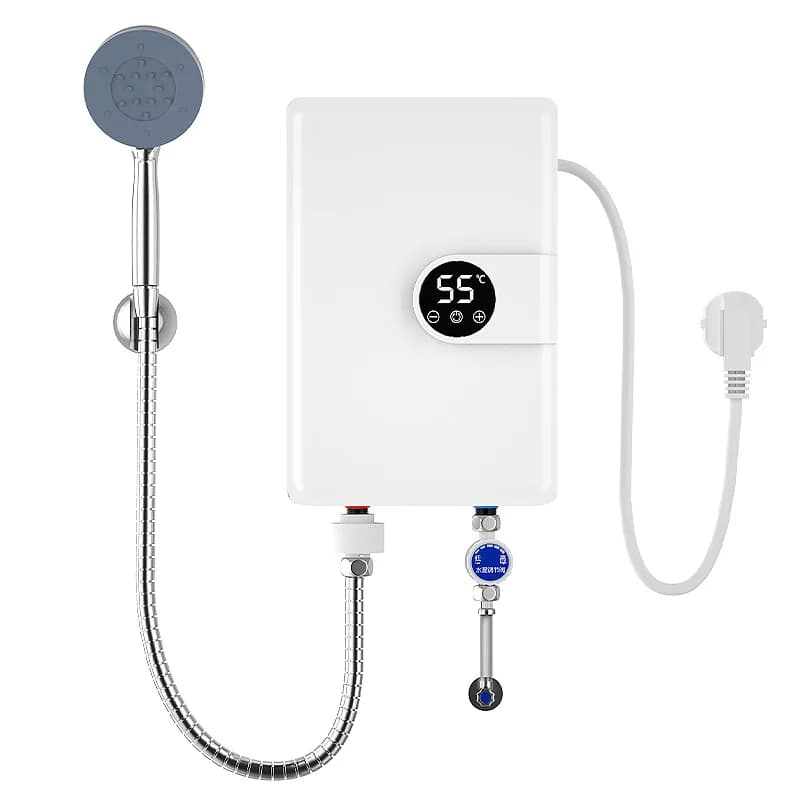 Chauffe-eau électrique à onduleur intelligent chauffe-eau instantané douche à chauffage rapide chauf