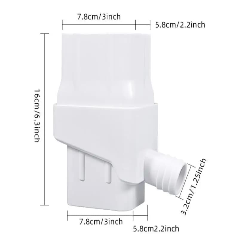 1 ensemble de déviateurs d'eau de pluie pour gouttières - Système de drainage de gouttière facile à