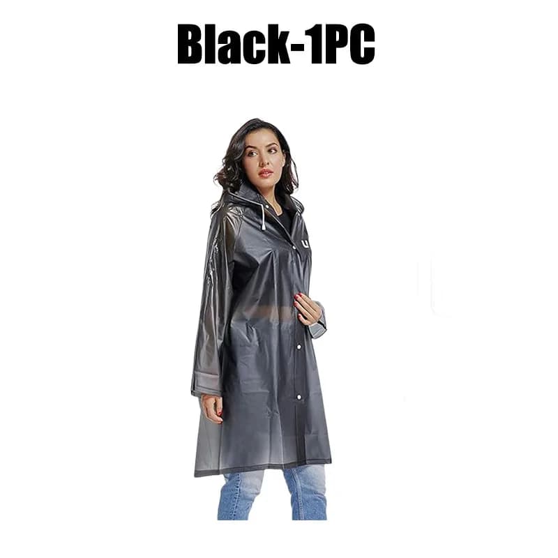 Manteau imperméable Long pour femmes et hommes, épais, imperméable, pour adultes, randonnée en plein