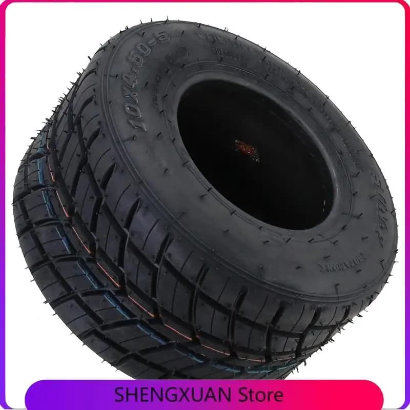 Pneus de pluie tubeless avant 10x4.50-5 pouces, adaptés aux accessoires de kart de drift tout-terrai