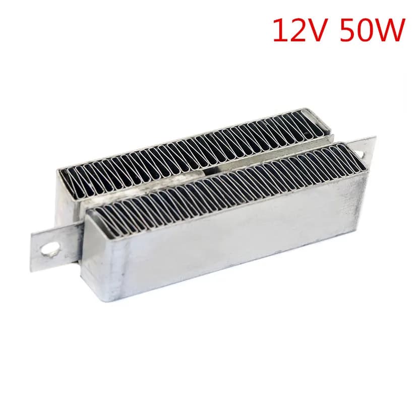 Chauffage à Air électrique 12V PTC, 50W/100W/150W, Surface du corps de chauffage de l'élément isolan