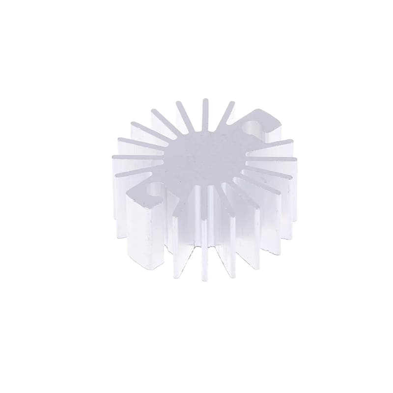 Radiateur en aluminium pour LED 23mm x 10mm ou dissipateur thermique à puce unique, 1W, pour lampe d