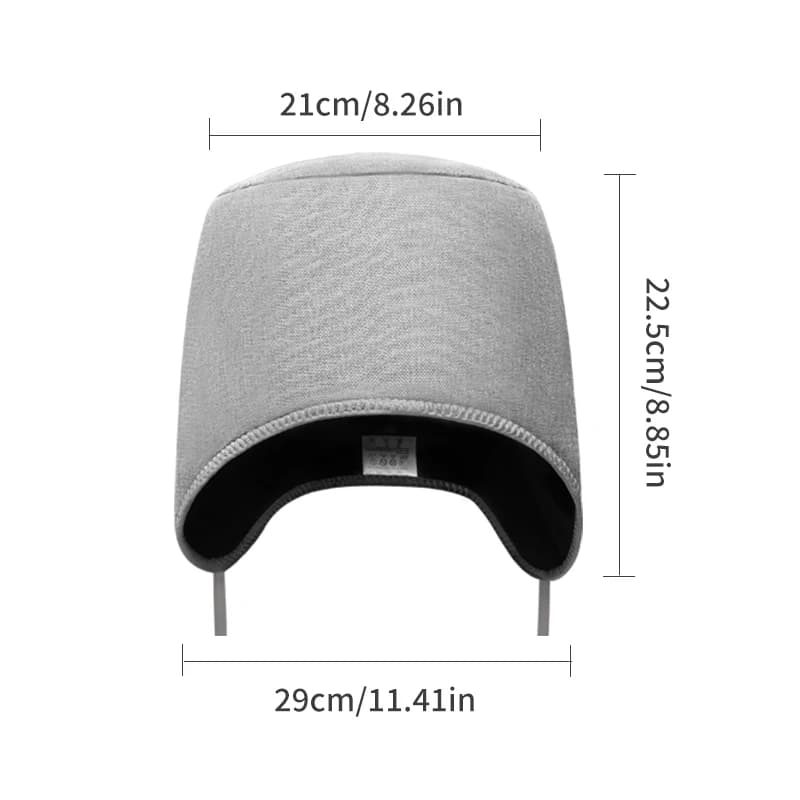 Casque chauffant LED 660nm à lumière chaude, 192 perles LED, 3 modes de température, contrôle de la