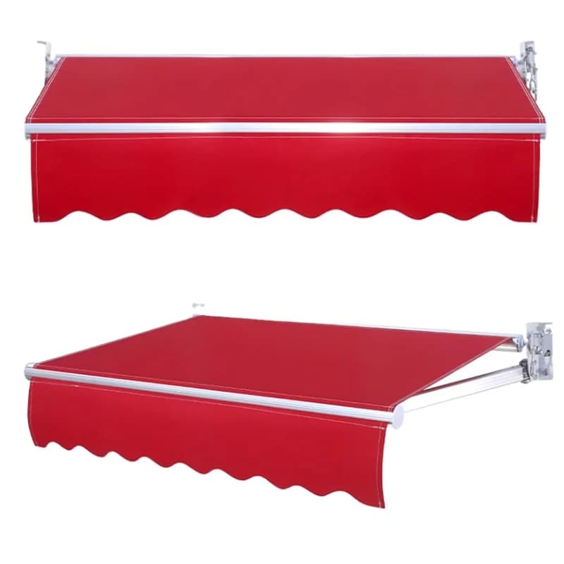 Auvent de Pergola rétractable 3x2.5m, auvent de voiture, carport rétractable, Garages, couleur et ta