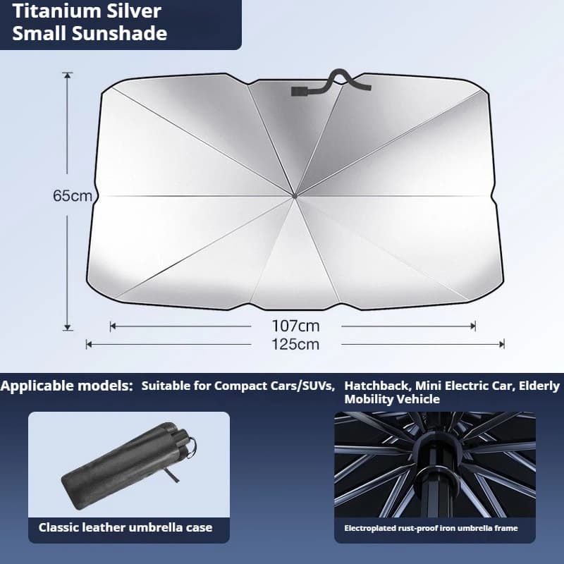 Pare-soleil de voiture pour pare-brise avant, protection solaire, isolation thermique, accessoires d