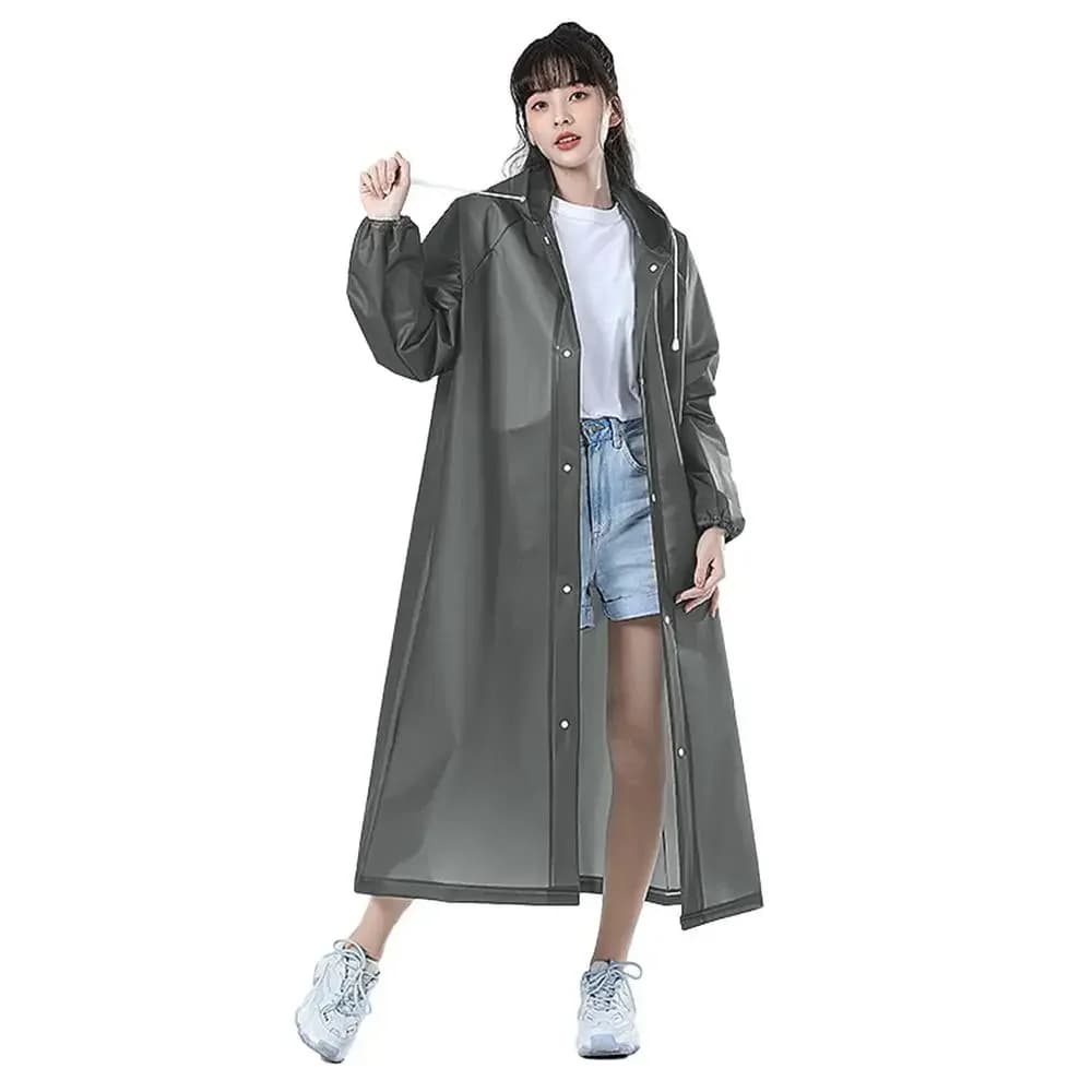 Manteau de Pluie à Capuche pour Homme et Femme, Imperméable, Épais, pour Tourisme, Randonnée en Plei