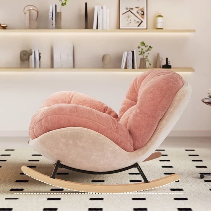 Chaise longue moderne roulante confortable paresseux chaise moderne inclinable concepteur italien Muebles Para El Hogar accessoires pour la maison