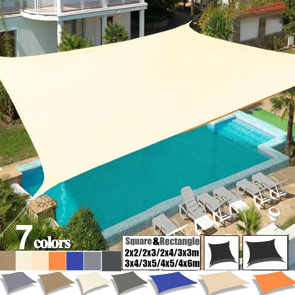 Voile d'ombrage imperméable