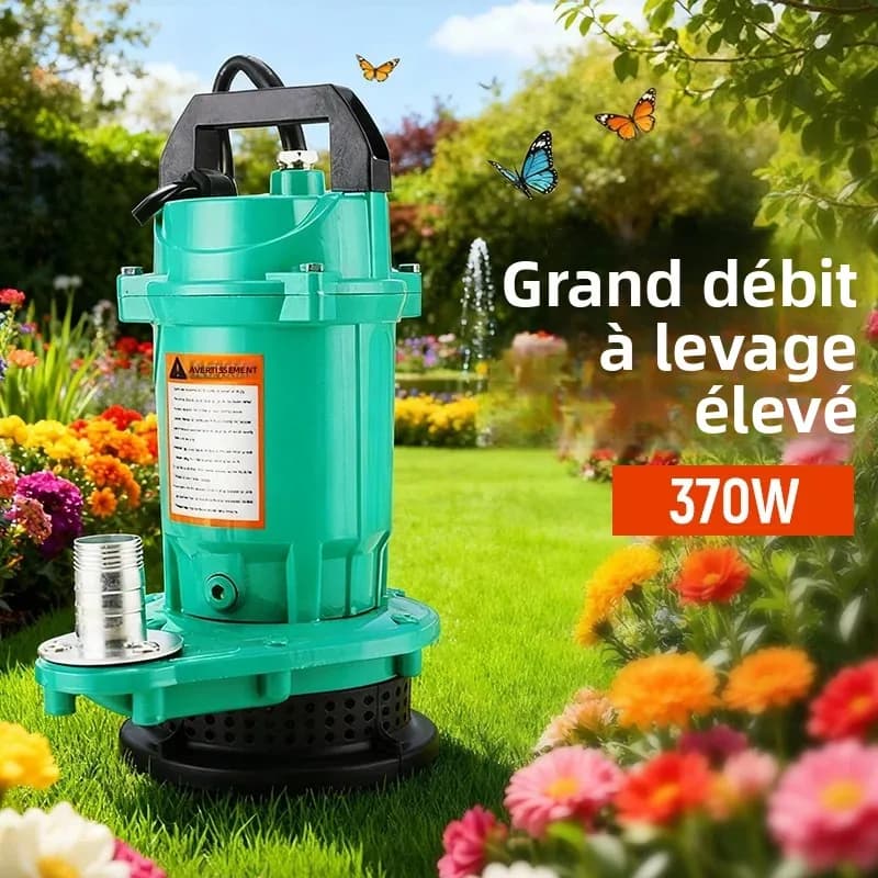 Pompe à eau Submersible électrique haute puissance, pompe à eaux usées, pompe de Drainage électrique Portable pour jardin, étang, piscine et Irrigation