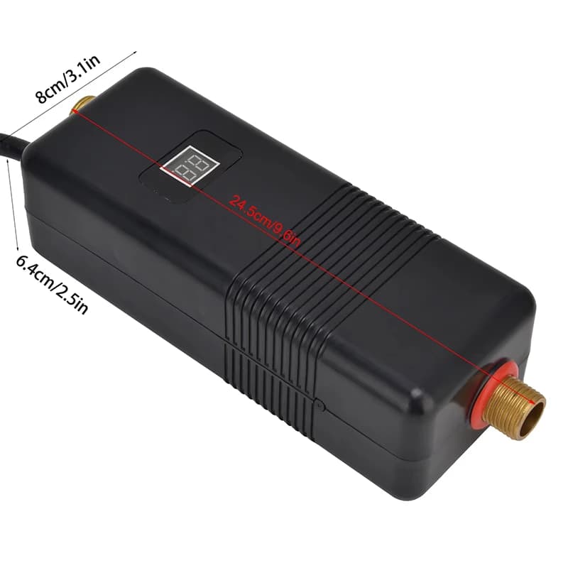 Chauffe-eau électrique instantané 3KW/3.5KW pour la maison, la salle de bain, la cuisine, le camping, la salle de bain, chauffe-eau électrique