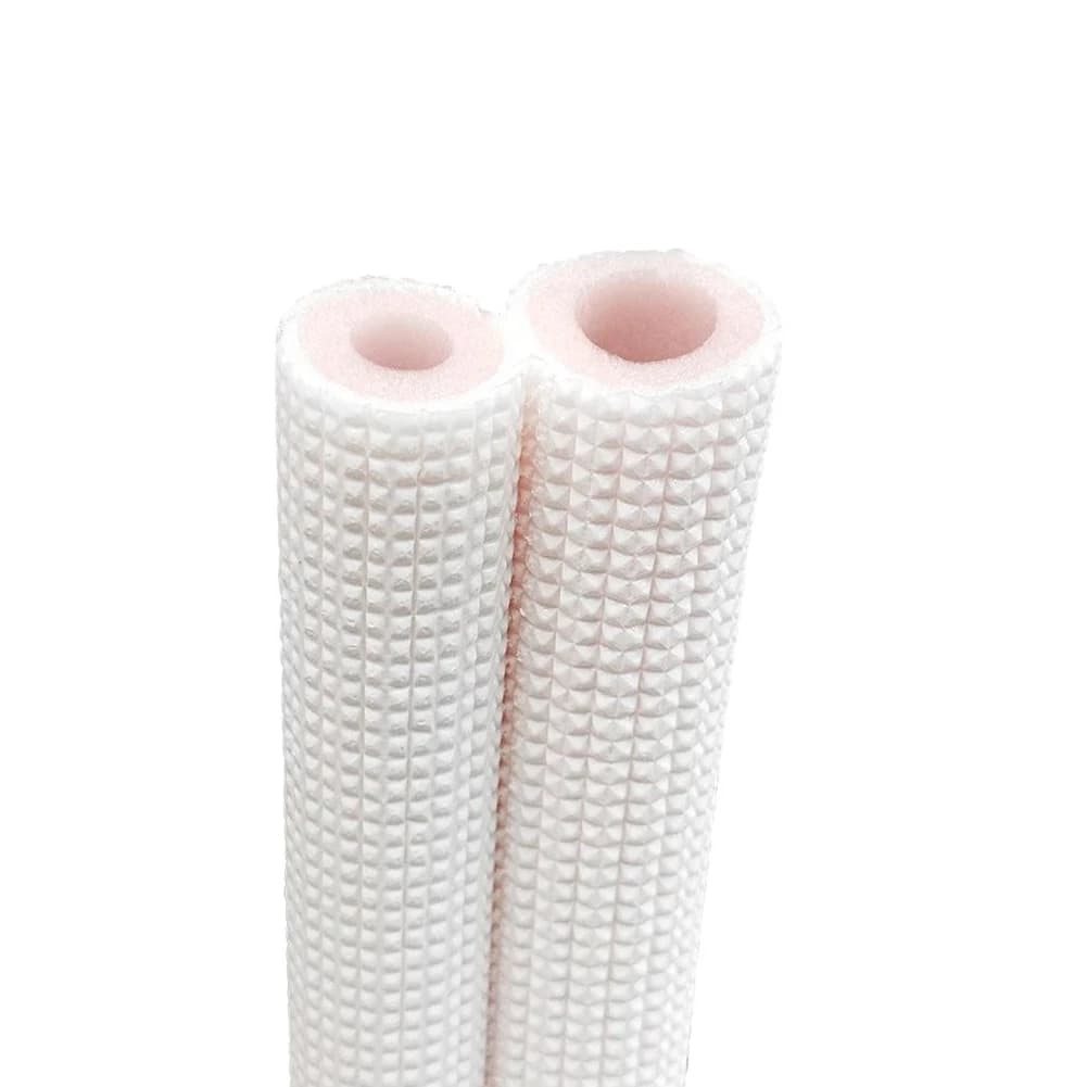 Manchon isolant pour tuyaux de climatisation, couche extérieure pour pompes à chaleur et conduites d'eau, 1/2/3m, économie d'énergie, pour la partie de chauffage et de refroidissement