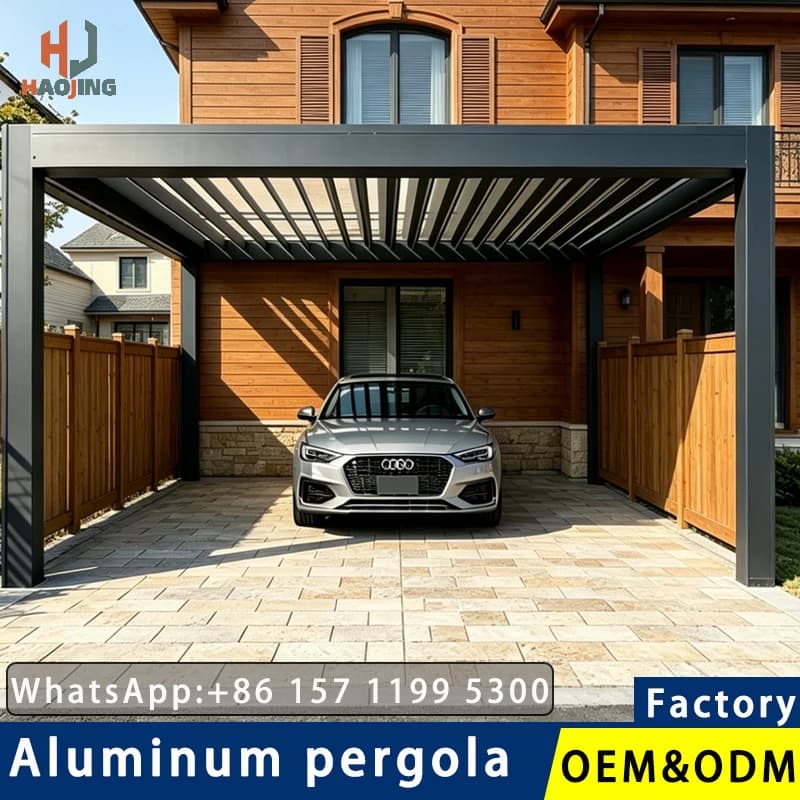 Pergola Bioclimatique Automatique en Aluminium Télescopique 4x3 pour Jardin Extérieur