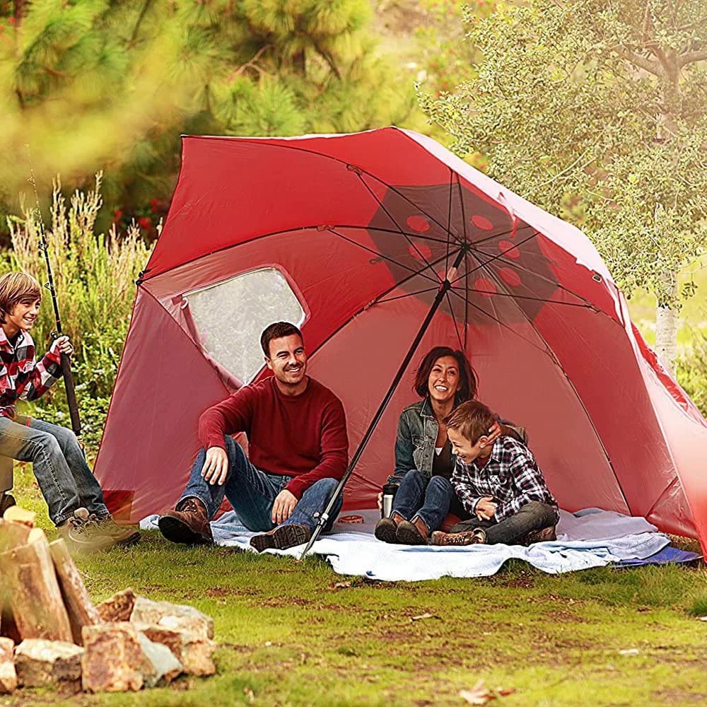Parasol de protection solaire et de pluie SPF 50+
