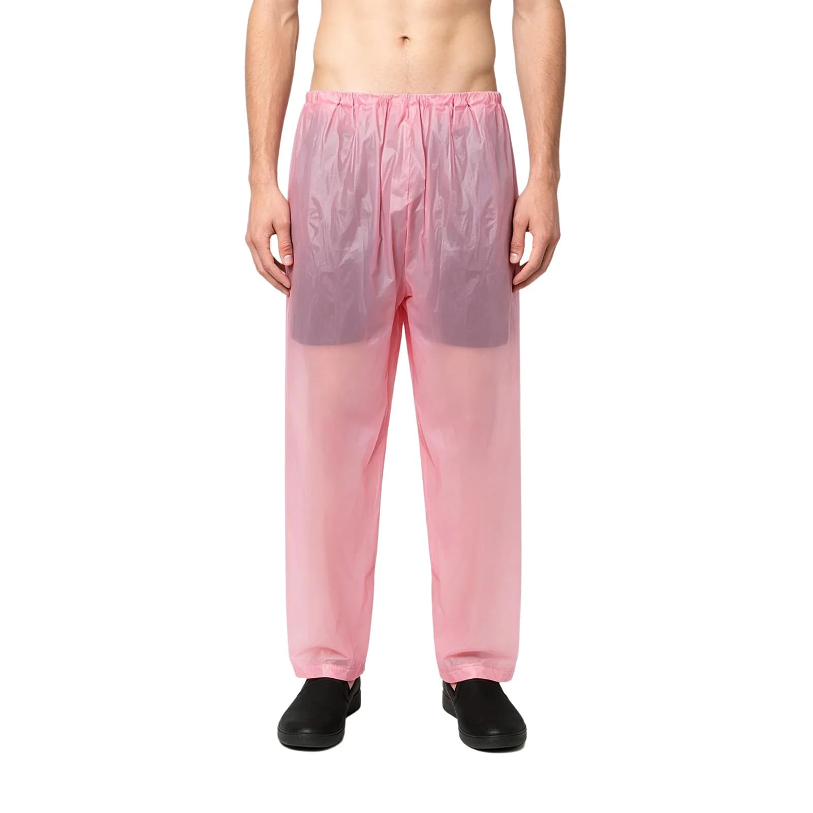 Pantalon de pluie léger et portable pour hommes et femmes, coupe large, imperméable, avec taille élastique, idéal pour la pêche, la randonnée et le travail