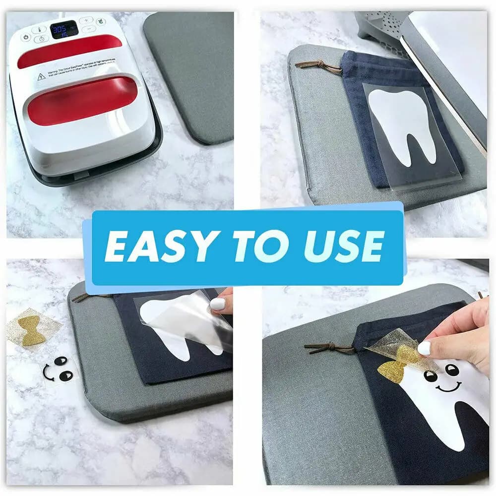 Tapis de presse à chaud pour couper Easypress / Easypress 2 (12x12 pouces), transfert de chauffage artisanal, vinyle HTV, tapis chauffant isolant pour repassage
