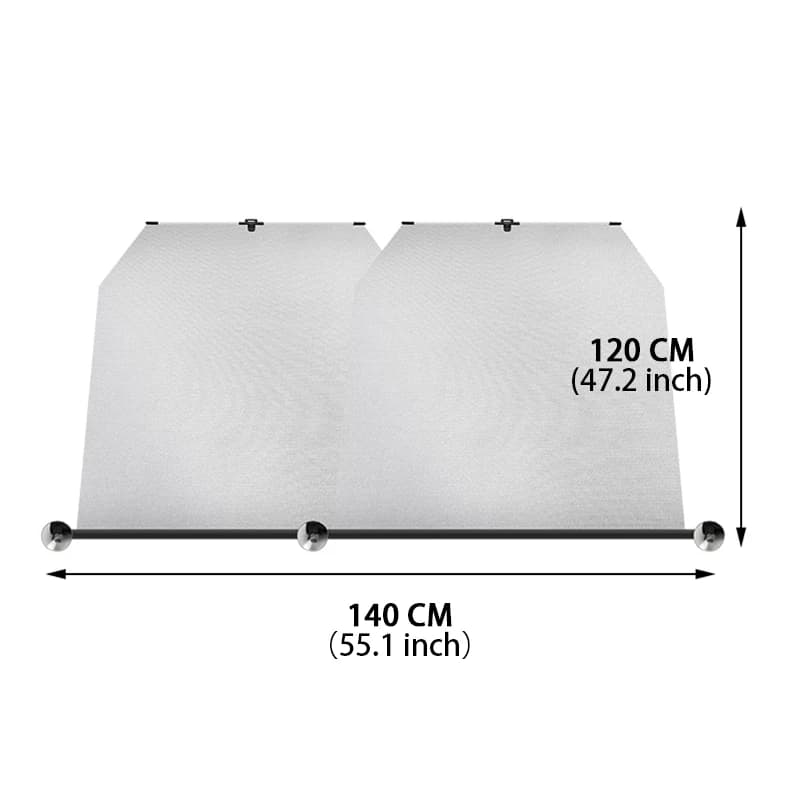 Pare-soleil réglable pour pare-brise de voiture, ombrage avant, parasol, isolation thermique pour fenêtre de voiture, protection solaire UV d'été
