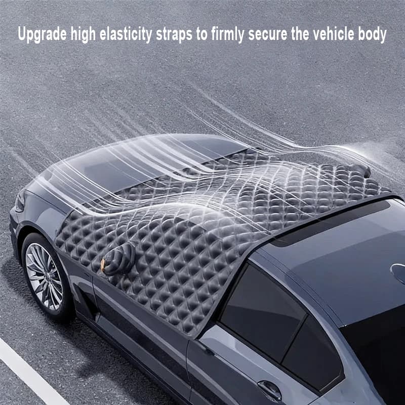 Pare-soleil universel pour pare-brise de voiture, protection contre la chaleur et les UV, visière de protection pour fenêtre avant, idéal pour l'été