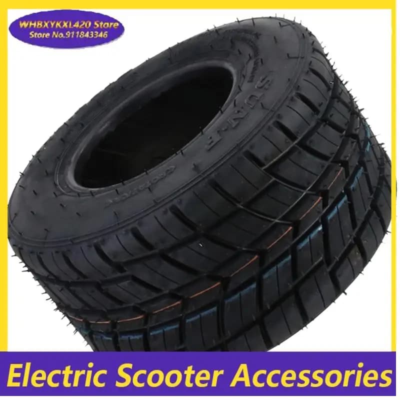 Pneus tubeless 10x4.50-5 et 11x7.10-5 pouces avec jantes en aluminium pour karting, roues avant et arrière, accessoires de drift pour karting.