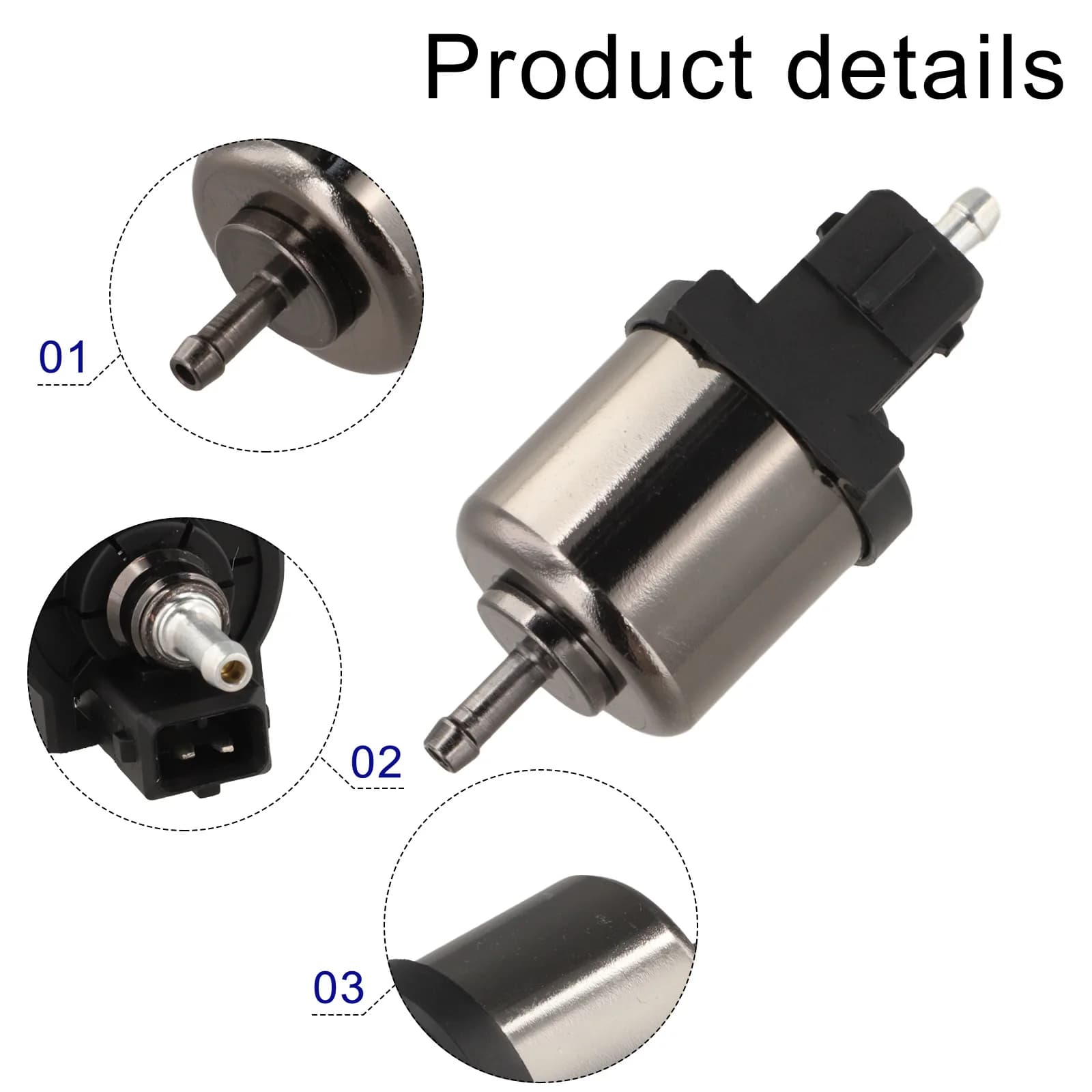 Pompe à carburant Ultra silencieuse 12V, chauffage de voiture, pompe Diesel pour Webasto pour Eberspacher, accessoires de chauffage de stationnement à Air