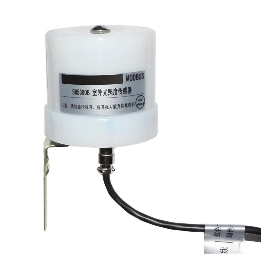 Capteur de vitesse du vent étanche extérieur, température, humidité, 0-30 mumental, émetteur d'éclairage, Modbus-RTU, RS485, technologie, 0-200000