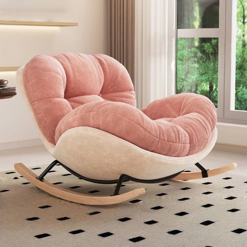 Chaise longue moderne roulante confortable paresseux chaise moderne inclinable concepteur italien Muebles Para El Hogar accessoires pour la maison