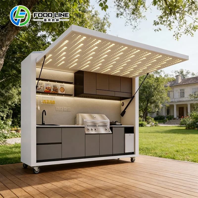 Pergola Cuisine Extérieure Meubles