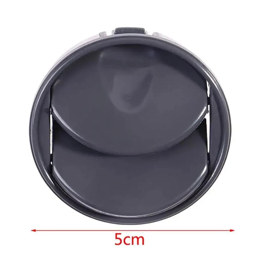 Grille de Ventilation pour Voiture A/C, 5cm de Diamètre, Ronde, Petite Sortie d'Air, Couvercle pour Automobiles Bus, Accessoires de Climatisation Universels