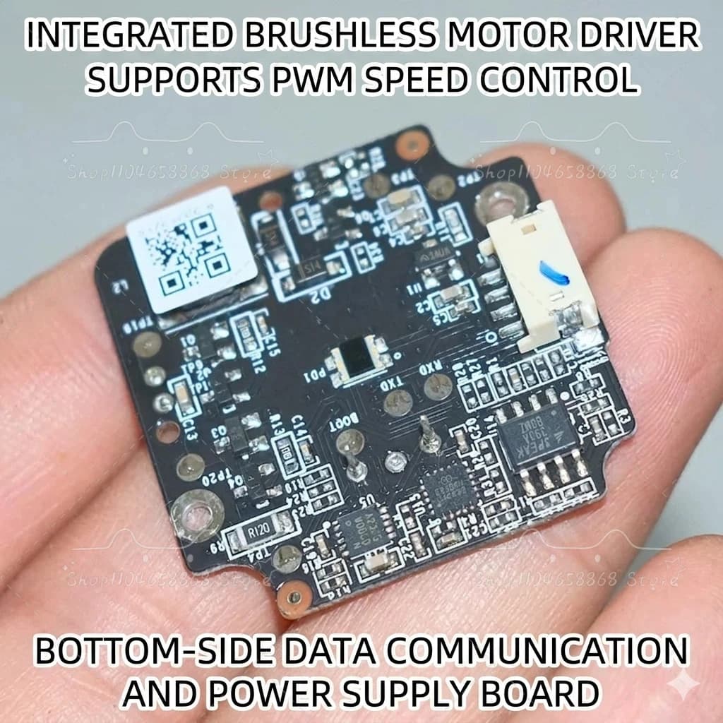 Module Lidar 360 ° Capteur de détection d'obstacles par radar DToF LD06 Mini, rotation interne, portée de 12 mètres, balayage DToF