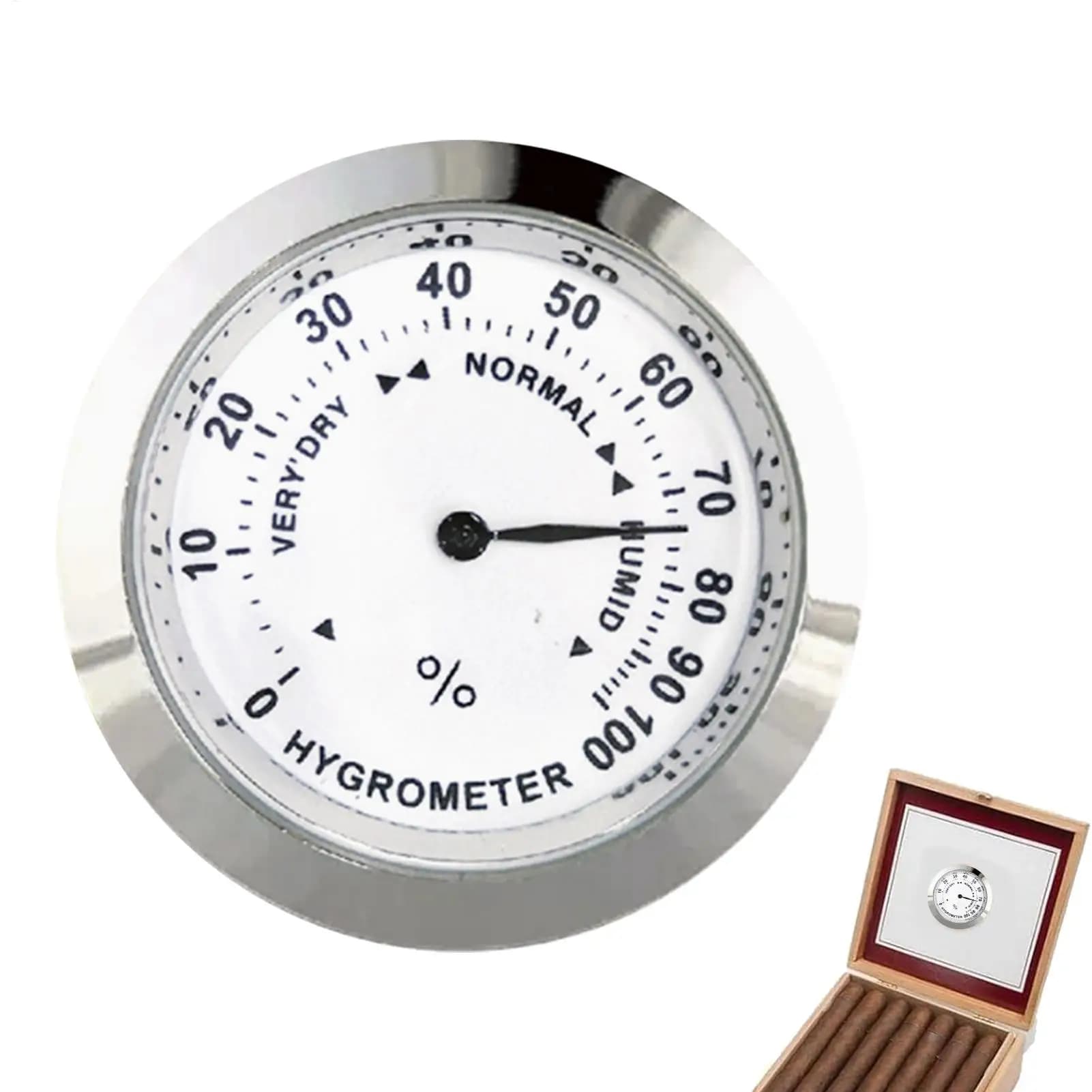 Testeur de capteur d'humidité de compteur d'humidité d'hydromètre de guitare avec le moniteur d'hygromètre de haute précision pour le soin de canettes d'armoire d'humidor