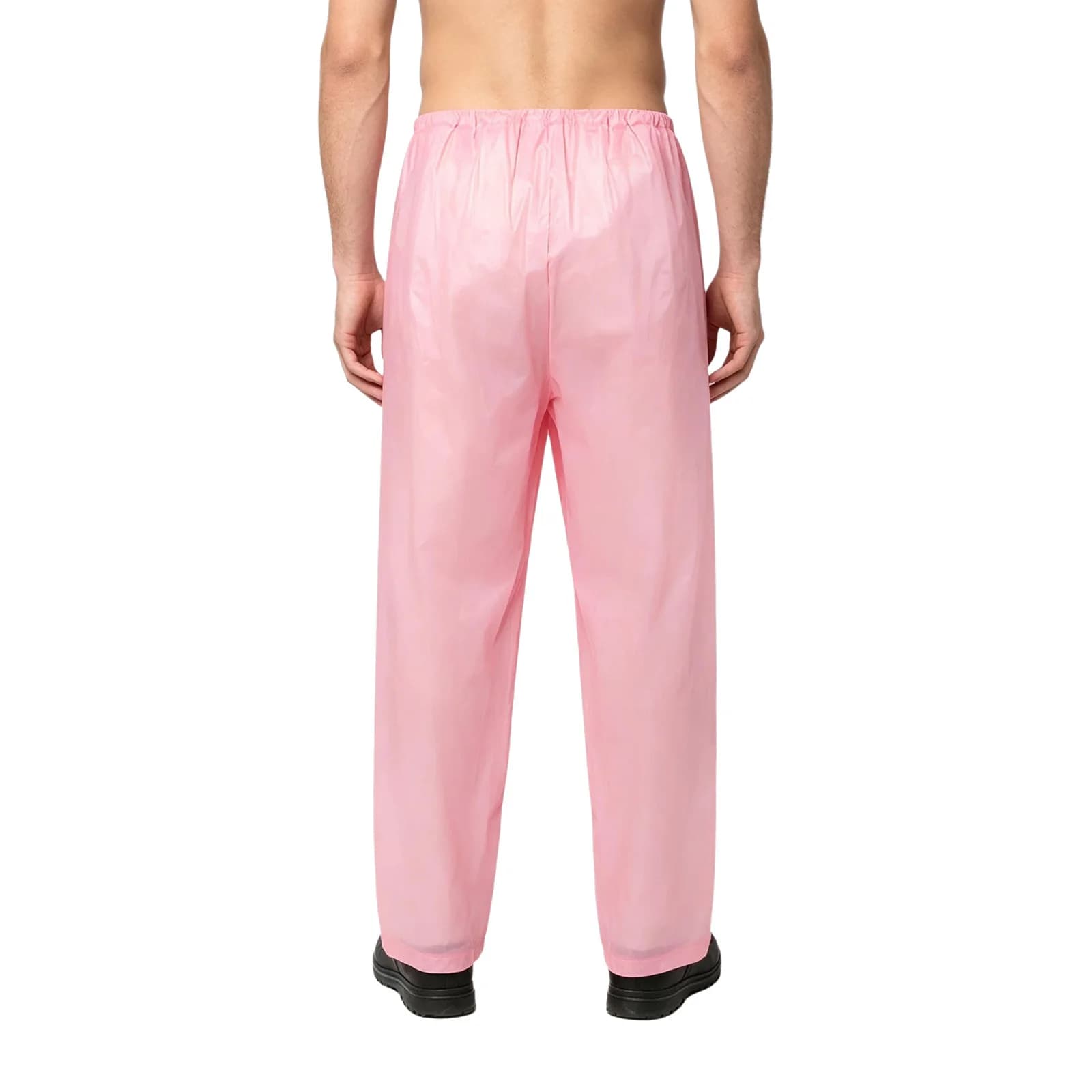 Pantalon de pluie léger et portable pour hommes et femmes, coupe large, imperméable, avec taille élastique, idéal pour la pêche, la randonnée et le travail