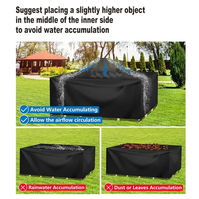 Housses de protection imperméables pour meubles de jardin