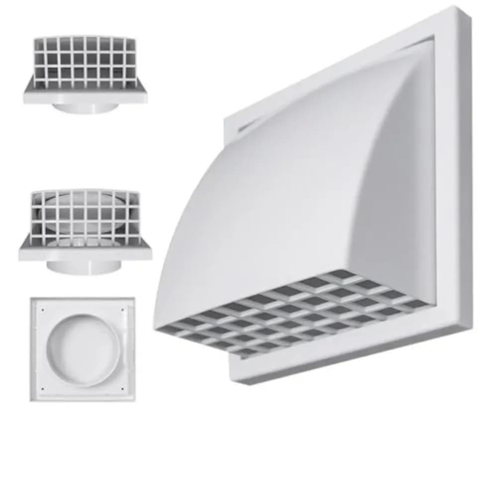 Grille de ventilation murale extérieure en ABS